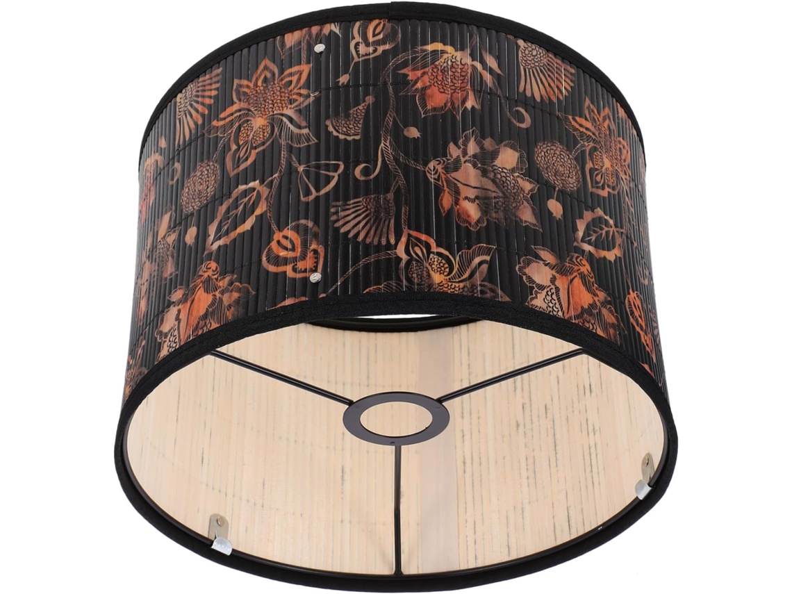 Difusor de Luz Decorativo de Bambu para Pendurar, Macio, com Estampa Exclusiva para Sala de Estar e Quarto. SFUSHOS