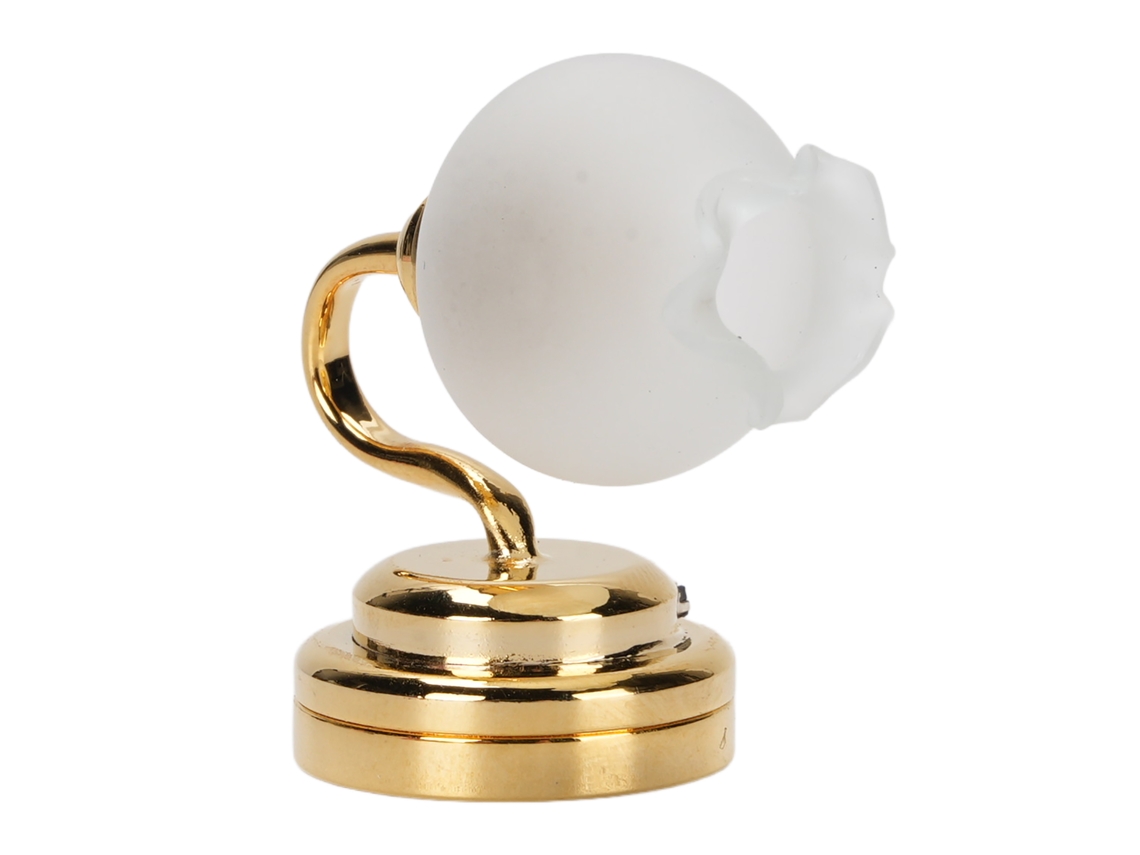 Lâmpada De Parede Para Casa De Bonecas Em Escala 1:12 Miniatura Sconce Led