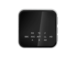 Adaptador Transmissor E Receptor De Áudio Bluetooth 5.2 Sem Fio De Baixa Latência 2 Em 1 (2 Em 1)
