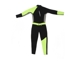 Traje de Mergulho Feminino 3mm Isolante Quente Manga Longa