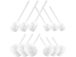Conjunto De 40 Colheres Medidoras Multiuso Showeroro Leite E Especiarias, Feitas De Material As E Ps, Leves E
