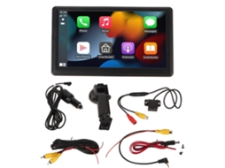 Sistema De Som Automotivo Bluetooth De 7 Polegadas Com Wireless Carplay, Android Auto, Câmera De Ré, Cartão De Memória De 64 Gb, Yhl