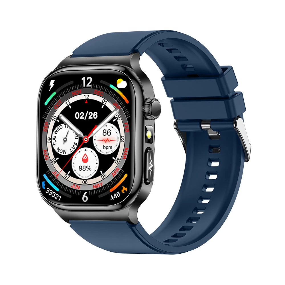 Tela HD de 1,81 polegadas, chamadas Bluetooth, smartwatch com IA