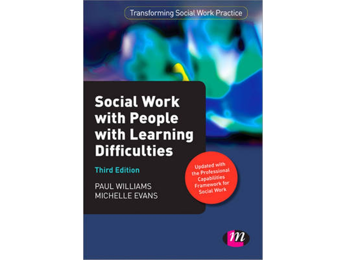 Livro Social Work with People with Learning Difficulties de Paul Williams e Michelle Evans (Inglês)
