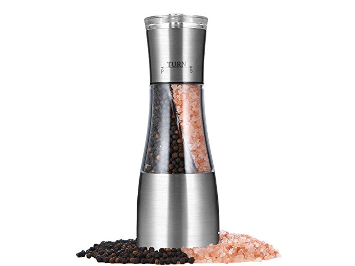 Moedor de Noz Moscada e Queijo em Aço Inoxidável AQUAFORGE