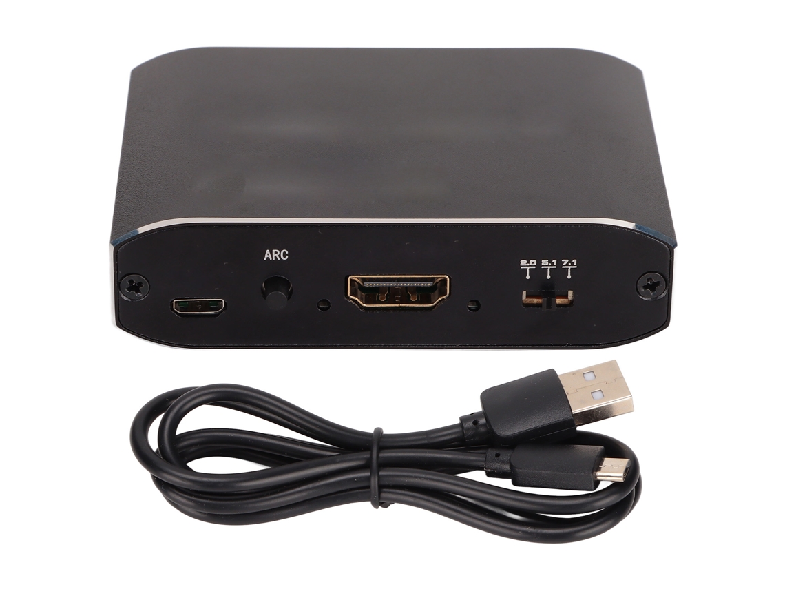 Divisor Extractor de Interface Multimedia Hd 4k 60hz com Arc 7.1 Spdif e plug and play | S/MARCA