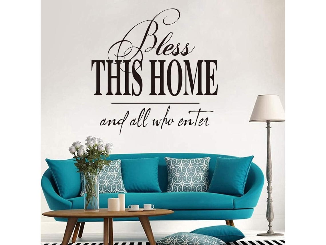 Se você puder, adesivos de parede com frases inspiradoras para decoração de casa, arte em adesivos, mural para quarto infantil, 57x20cm