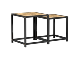 Tea Table, Tea Tables Vidaxl Marrom Mdf (n/a)