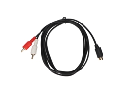 Adaptador LAXISCREED 4 Pin para 2 Rca Macho 1.5m