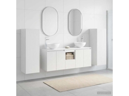 Vidaxl Conjunto De Móveis Para Banheiro 5 Unid. Branco