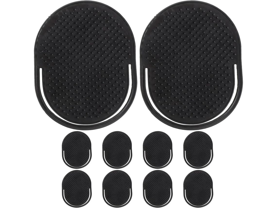 Pacote Com 10 Pentes De Bolso Escova Para Lavar O Cabelo, Pente Massageador De Couro Cabeludo Multifuncional, Escova De