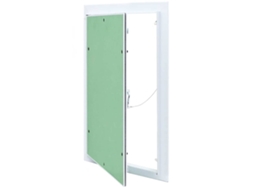Vidaxl Painel De Acesso Verde E Prata 30 X 45 Cm Alumínio E Gesso
