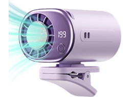 Ventilador De Mesa Compacto Rotação 360 Graus