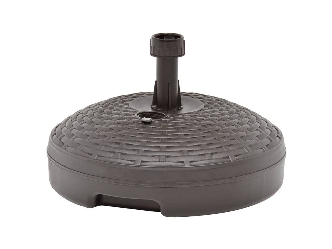 Umbrella Base, Umbrella Bases Vidaxl Marrom Plástico (n/a)
