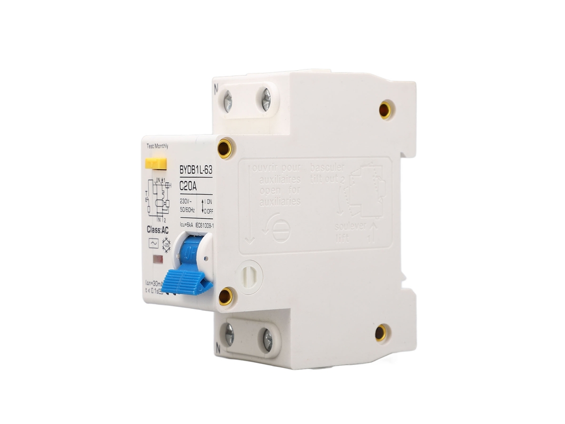 Protector De Fuga De Corrente Laxiscreed Para Circuitos Domésticos De 230v Com Proteção Contra Sobrecarga