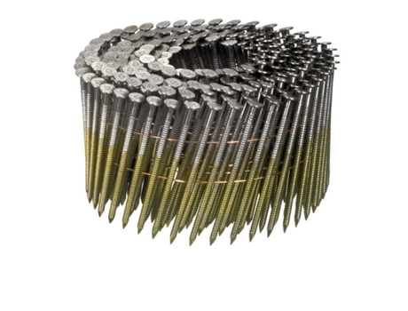 Espigões 16 2 5X55 Mm Anelados Galvanizados em Rolos Planos de Arame Metálico Caixa com 9000 Pregos Spr2555Ag ARCA
