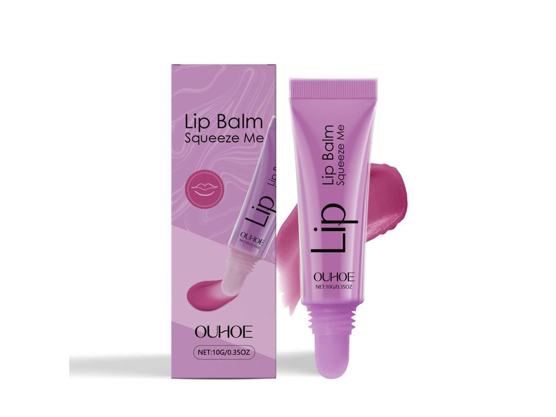 Bálsamo Labial Roxo Com Alta Hidratação E Hidratação Profunda