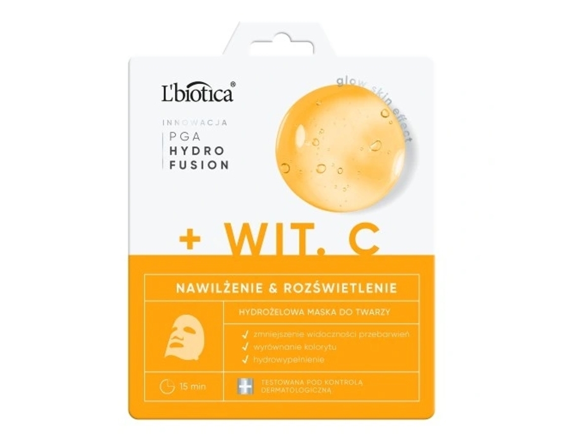 Máscara Facial Hidratante E Iluminadora Lbiotica Phf Fórmula Com Vitaminas Gel Hidratante
