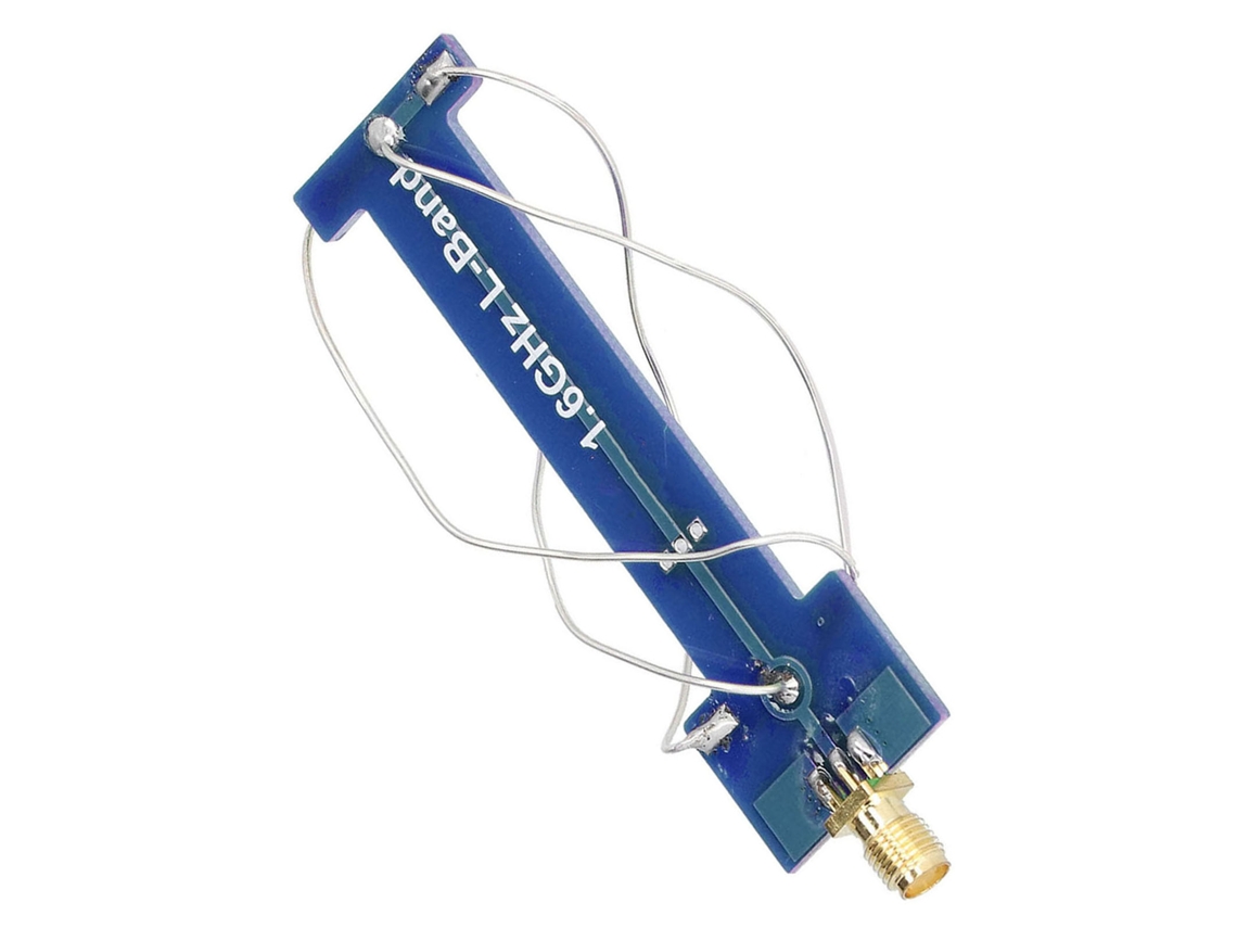 Antena helicoidal de 4 braços, componente eletrônico PCB de amplo alcance para sistema de posicionamento azul