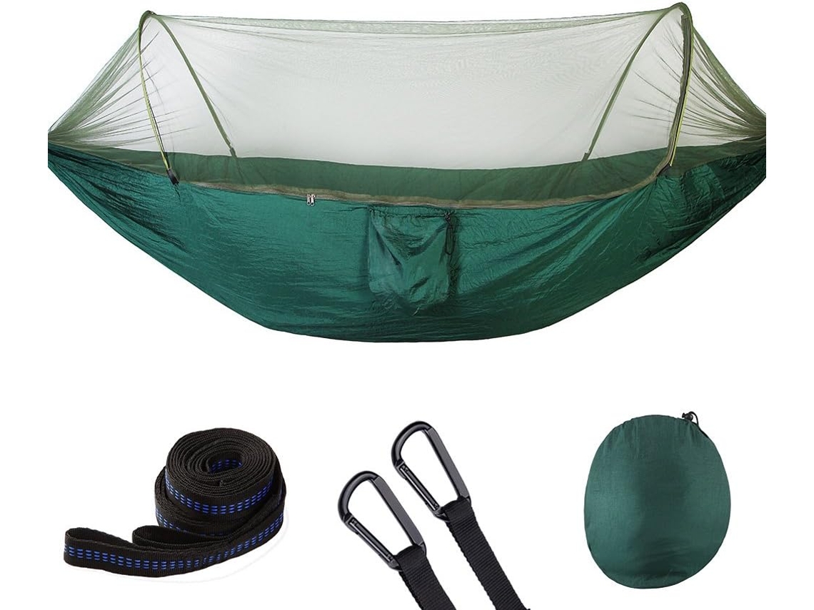 Rede de acampamento de ALIPIS em nylon, tecido, PE, leve, resistente, respirável