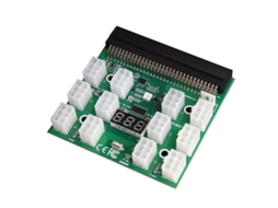 Fonte De Alimentação De Mineração Ethereum Eth Zec De 6 Pinos 12v Gpu/psu Breakout Board Para