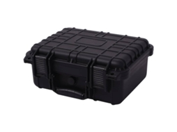 Vidaxl Caixa Protetora De Equipamento 35x29,5x15 Cm Preto