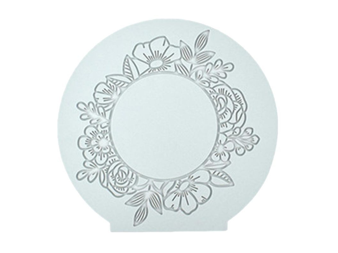 Molde De Silicona Comestível Reutilizável Para Fondant Com Designs Criativos E Resistente Ao Calor A