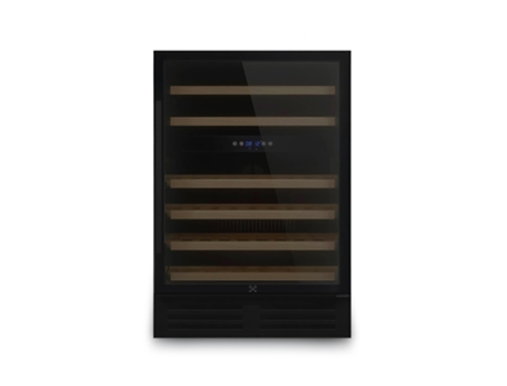 Les Petits Champs refrigerador de vinhos com zona dupla para 46 garrafas CAVCEDB46 (5°-22°C, sistema anticongelamento)