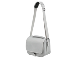 Mochila Bandolera Para Cámara Caden D27 Funda Suave Protectora Impermeable Para Viajes Gris