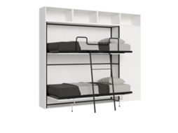 Cama de Casal Kando Composição Ash ITAMOBY Branco (220x100x130cm)