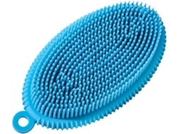 Escova De Banho Silicone Hemobllo Para Limpeza Corporal E Ducha, Escova De Massagem Para Banheiro, Cor Aleatória