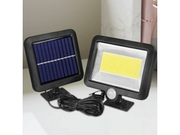 Projetor Solar Com 100 Leds, Luminária Solar Xvz Com Detector De Movimento, À Prova Dágua Ip65, Luminária Solar De Parede Para Te Aquaforge