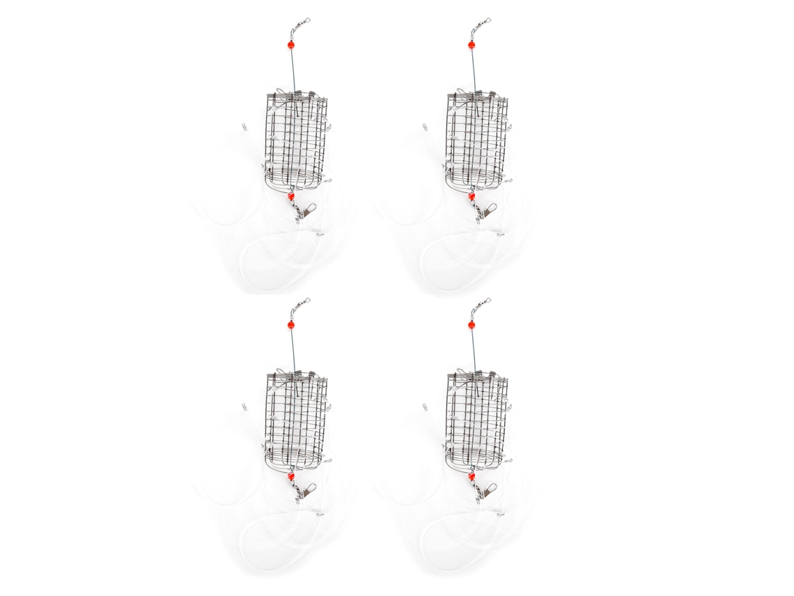 Armadilhas de Caranguejo com 8 Laços 4pcs