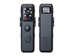 Câmera corporal 1080p com áudio e vídeo. Minicâmera corporal com visão noturna infravermelha para reuniões de ciclismo. Cartão Bestvite S.