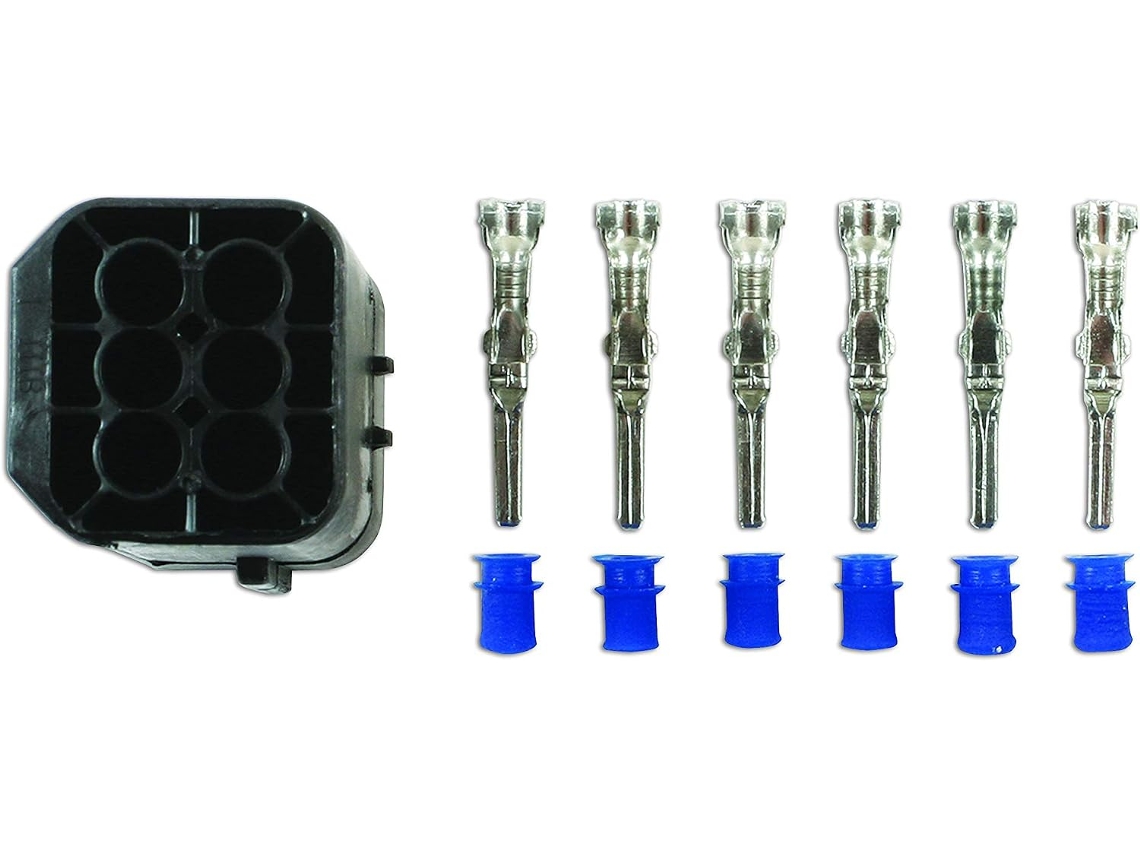 37538 6 Kit 42 Peças Amp Econoseal Série J Pino Macho Dourado