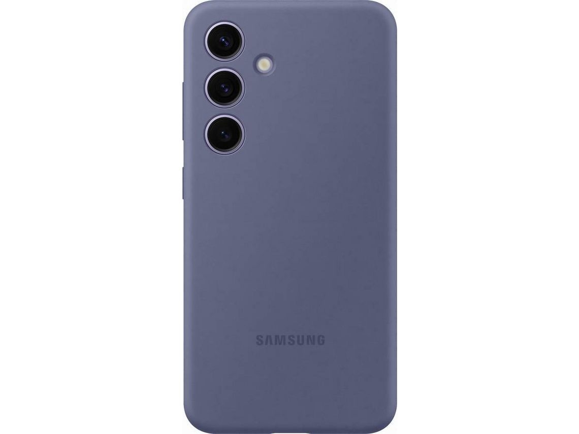 Capa de Silicone SAMSUNG Galaxy S24 Violeta (Outlet Caixa Aberta)