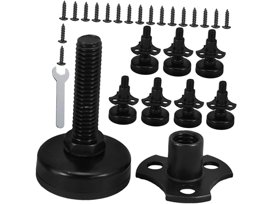 Kit De 6 Pés De Liga De Zinco Para Móveis, Suporte Robusto Para Sofá-cama E Baú, Design Antigo, Acessório Decorativo