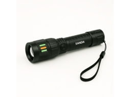 Lanterna Led Recarregável Sanda Sd 5627 Preto