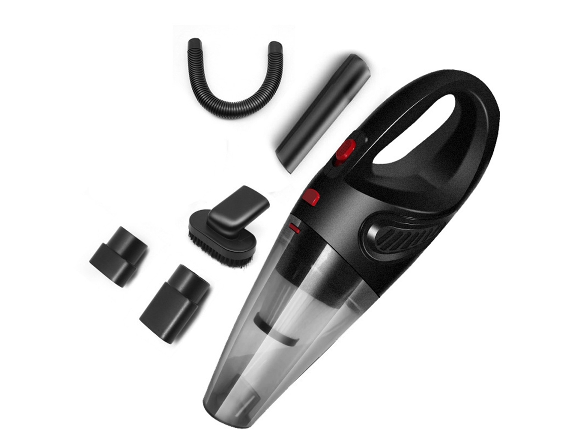 Lurelia Aspirador Portátil Sem Fios Para Carro, 6000 Kpa, 6000 Pa, 120 W, 2000 Mah, 32000 Rpm, Usb, Preto