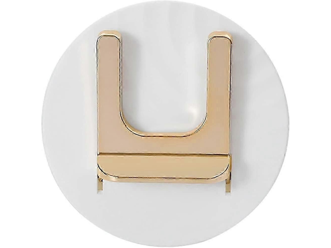 Suporte Dobrável Para Secador De Cabelo (1 Unidade), Sem Necessidade De Furar A Parede, Para Armazenamento, Para Banheiro, Etc. (branco, 15*15*5)