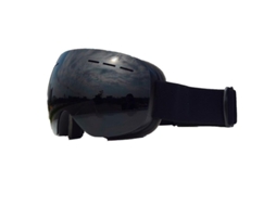 Gafas De Esquí Unisex Eqb Con Lentes Intercambiables, Diseño Otg Y Protección Uv400 Marco Negro Cinza