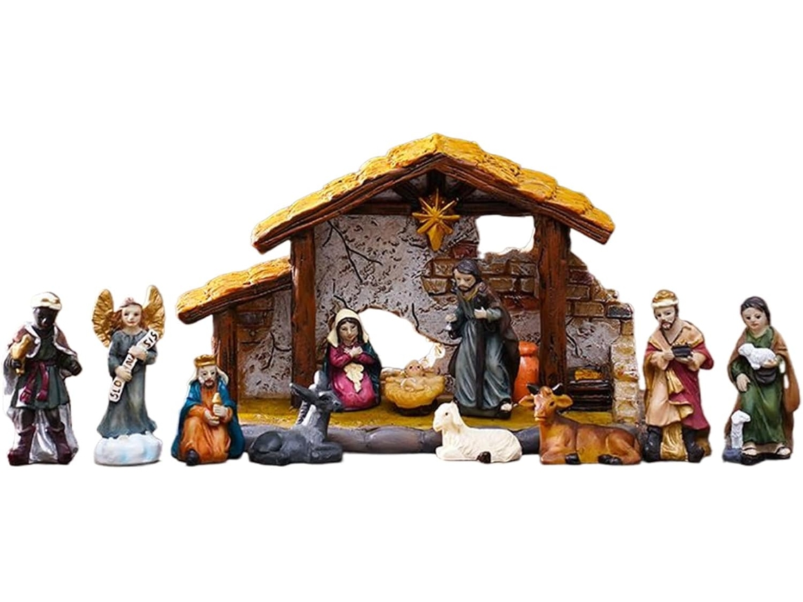 Presépio De Natal Em Resina |