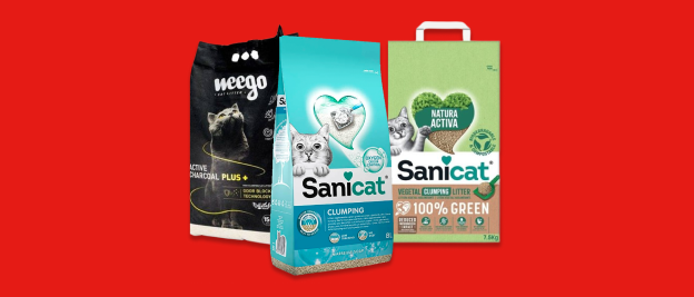 Leva 3 Paga 2 em todas as areias para gato vendidas pela Worten