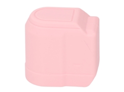 Tampa de lente de silicone para Osmo Pocket 3, resistente a impactos, arranhões e poeira, rosa.