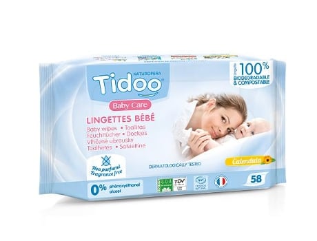 Tidoo Tid.760187 Toalhita de Bebé 58 Unidades