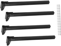 Conjunto De 4 Pés Mesa Dobráveis Metal, 20cm 25cm 30cm 35cm, Para Mesas De Centro Escritório, Mesas Para Laptop, Pés De