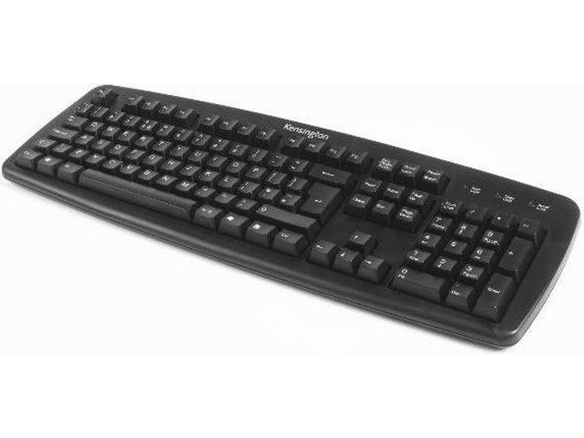 Teclado KENSINGTON ValuKeyboard (USB - Idioma Inglês - Preto)