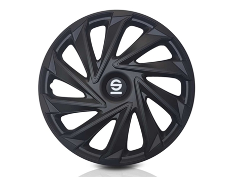 Tampões De Roda Varese 15 Sparco Corsa Preto