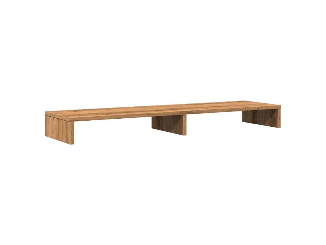 Suporte para monitor VIDAXL Marrom Madeira processada (100x27x10 cm)