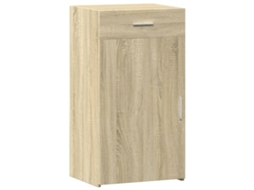 Sideboard, Sideboards Vidaxl Marrom Madeira Processada (n/a)